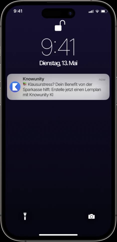 Push: Klausurstress